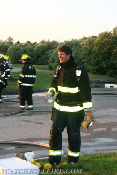 Live Fire Training with Misquamicut Fire Department- July 2014.